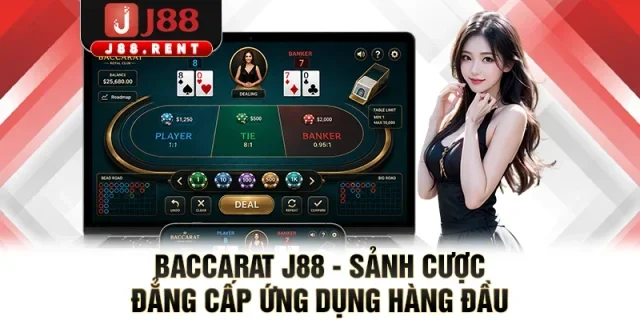 Baccarat J88 - Sảnh Cược Đẳng Cấp Ứng Dụng Hàng Đầu