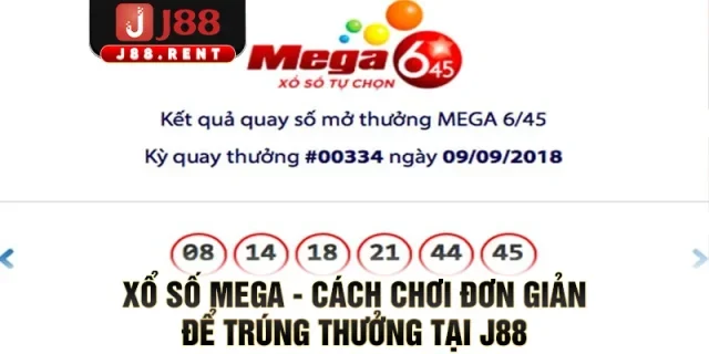 Xổ Số MEGA - Cách Chơi Đơn Giản Để Trúng Thưởng Tại J88
